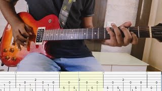 Feel Something  I Prevail ILLENIUM Excision Electric Guitar Tabs Tutorial [upl. by Oza]