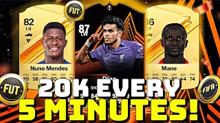 20K EVERY 5 MINUTES 🤑🤩🥶 Best EA FC 24 Trading Method EA FC 24 Sniping Filters amp Bulk bidding [upl. by Gentille]