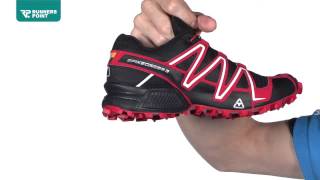 Laufschuhe Salomon Spikecross 3 CS Herren [upl. by Adnirolc344]