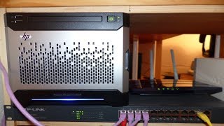 NAS with Hp proliant microserver gen8 [upl. by Aihsilef]