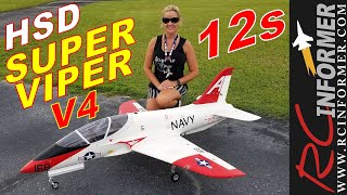 HSD Super Viper 12s V4 at Imperial RC By RCINFORMER [upl. by Ivanah]