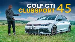 NEW VW GOLF GTI Clubsport 45 The GTI Just Levelled UP [upl. by Nilkcaj]