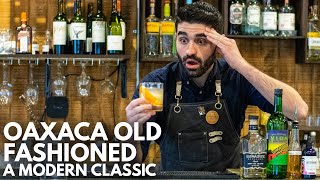 Oaxaca Old Fashioned  A Modern Classic Tequila amp Mezcal Cocktail [upl. by Elleyoj]