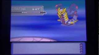 Pokémon platine 32  La capture de giratina [upl. by Ahseken696]