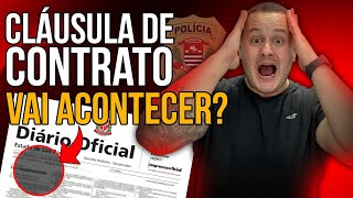 CLÁUSULA DE BARREIRA NO DIÁRIO OFICIAL  É REAL CONCURSO PC SP 2022 [upl. by Wickner549]