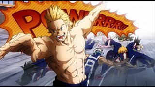 Mirio Togata Lemillion vs Class 1A  My Hero Academia English Sub [upl. by Nedla]