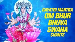 Om Bhur Bhuvah Svaha  Gaytari Matra  गायत्री मंत्र  108 Times Mantra [upl. by Namia]