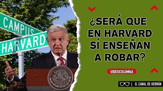 ¿Será que en HARVARD SÍ ENSEÑAN a ROBAR  Hernán Gómez [upl. by Gaivn]