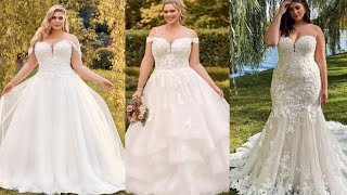 NOVIAS 2024 VESTIDOS DE NOVIA XL PARA CHICAS GORDITASDiseños Elegantes y Clasicos para Novias👰‍♀️ [upl. by Rednas112]