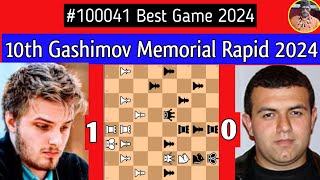 Rapport vs Mamedov  10th Gashimov Memorial Rapid 2024 chess [upl. by Sorcha638]