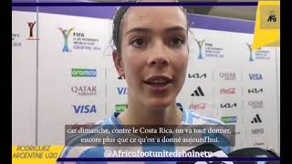 CDM Féminine U20 Argentine  Serena Rodríguez auteure dun doublé contre les PaysBas [upl. by Ardnasirhc815]