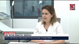 Cum tratăm dermatita seboreică  Conf Dr Alice Brînzea medic dermatolog [upl. by Joab]