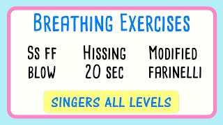 5 Important Breathing Exercises For Singers   Add Life to Your Voice [upl. by Marquis]