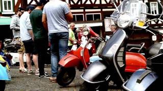 Vespa Treffen Braunfels 2017 by wolfiontour [upl. by Martha]