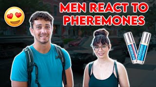 MEN REACT TO VIRAL TIKTOK PHEREMONE PERFUMES 😍 Pure Instinct Original vs Crave GIVEAWAY [upl. by Rorry677]