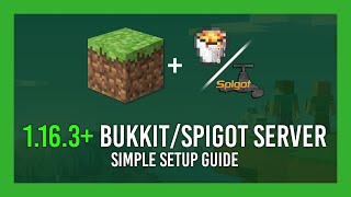 How to Set up a 116 SpigotBukkit Minecraft Server  High Performance  1163 [upl. by Enyar]