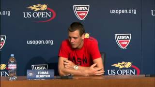 Berdych Defeats Almagro In US Open Fourth Round [upl. by Hubble]