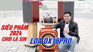 Siêu phẩm năm 2024  Loa Đồng Trục Weeworld DX16PRO phiên bản hiếm Chơi Là Chất [upl. by Atnauqahs]