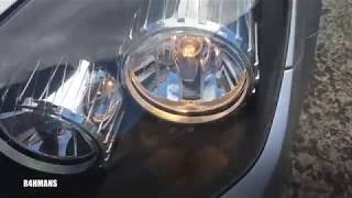 How To Change Headlight Bulb On Astra H [upl. by Burck]