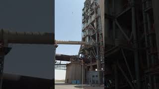 Cement Plant Preheater and Kiln [upl. by Shelly]