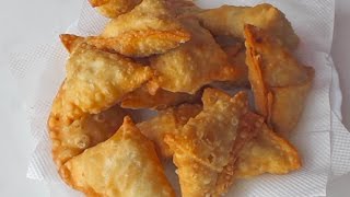 Make perfect crispy samosa wrapperEasiest method not chewy  Cooking A Dream [upl. by Ahsotan]