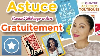 COMMENT TELECHARGER UN LIVRE GRATUITEMENT  📖📘📚ASTUCE [upl. by Kipp]