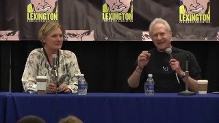 Talking Trek Brent Spiner and Denise Crosby [upl. by Ahsiniuq]