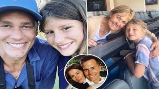 Tom Brady shouts out ‘powerful kind’ daughter Vivian and mom for International Women’s Day [upl. by Urian]