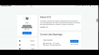 Job Board Portal Preview [upl. by Amir]