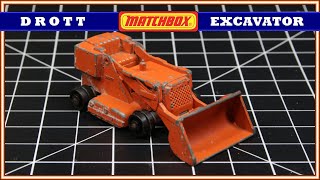 Matchbox 58B Drott Excavator  Restoration [upl. by Goldberg]