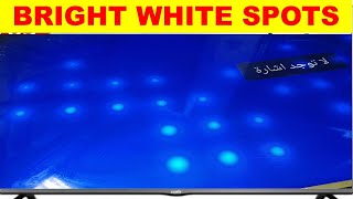 976 Bright white spots on LED tv screen [upl. by Bagger171]