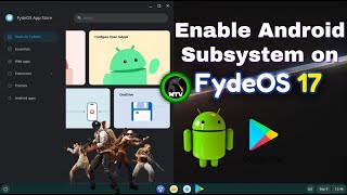 Install Playstore on Fyde OS 17  Enable Play Store on Fyde OS 17  Fyde OS 17 Android 2023 HINDI [upl. by Tacy91]