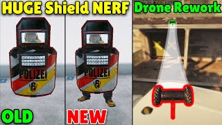 Shield Got a HUGE NEW NERF  Upcoming Drone Rework  Rainbow Six Siege Deadly Omen [upl. by Ainak942]