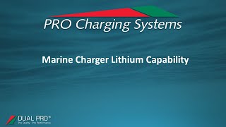 DUAL PRO Marine Charger  Lithium Capability [upl. by Serica253]