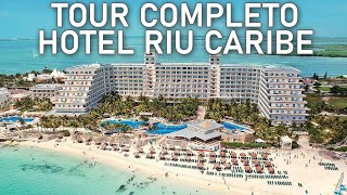 HOTEL RIU CARIBE ALL INCLUSIVE EM CANCUN [upl. by Magdalene]