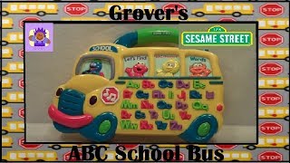 2000 Sesame Street ABC Phonics Words Alphabet School Bus Educational Toy By Mattel [upl. by Yntruoc]