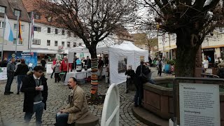 Novembermarkt quotGemünden bäcktquot Mantelsonntag Verkaufsoffener Sonntag in Gemünden am Main [upl. by Tisman]