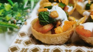 New Easy Katori Chaat Make Perfect amp Easy Special Recipe By Om Baloushi UAErecipefood [upl. by Drais629]