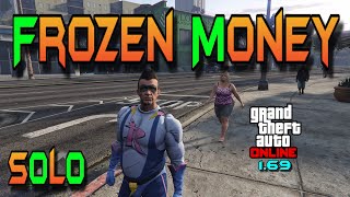 GTA 5 Money Glitch⚡SOLO⚡Frozen Money⚡GTA OldGen Online 169⚡Extrem einfach amp super schnell [upl. by Phaih]