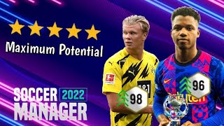 SM22 How To Get Your Players To Reach Maximum Potential  Soccer Manager 2022 [upl. by Toille]