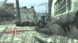 QUAD HEADSHOT 6 HEADSHOT FEED COD4 [upl. by Eimiaj]