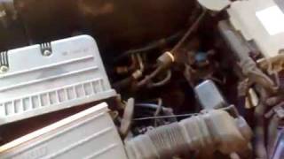 Fiat Seicento Sx 11 spi engine running [upl. by Euqinay]