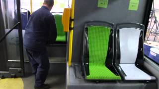 Tramwajowe siedzenia w olsztyńskich autobusach [upl. by Dej228]