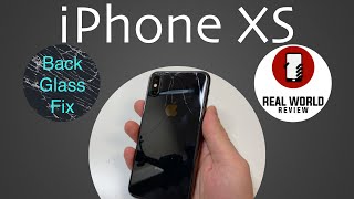 iPhone XS Back Glass Replacement How to fix the back for 14 [upl. by Ezitram]