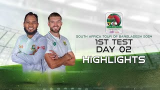 Bangladesh vs South Africa  Highlights  1st Test  Day 2  South Africa tour of Bangladesh 2024 [upl. by Sioux]