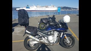 Cook Strait Ferry on a Motorcycle [upl. by Leah468]