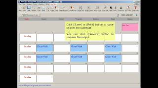 Create Calendar with Smart Calendar Software [upl. by Suilenrac]