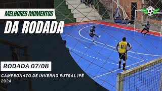 Definidos os classificados do veterano e Sub20 no campeonato de futsal de Ipê 2024 resenhadobigode [upl. by Egnalos]