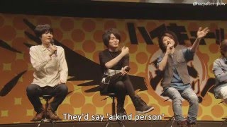 Eng Sub Haikyuu Matsuri Event  Best Dress Award [upl. by Enaej]