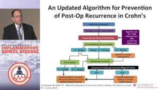 DEBATE Postoperative Therapy in Crohn’s Disease  Can be Delayed [upl. by Sissie752]